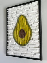 Load image into Gallery viewer, Avocado Wood Mosaic Wall Decor