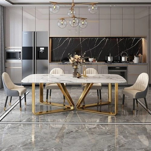 Rose Gold Dining Table