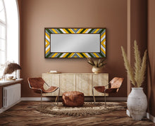 Load image into Gallery viewer, Unique Garden Style Preserved Moss Wall Mirror