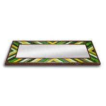 Load image into Gallery viewer, Preserved Green Moss Wall Mirror