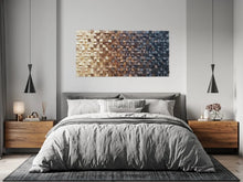 Load image into Gallery viewer, Wooden Wall Decor Rustic Wood Mosaic Wall Decor