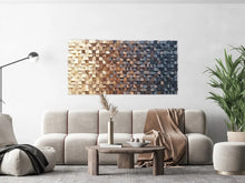 Load image into Gallery viewer, Wooden Wall Decor Rustic Wood Mosaic Wall Decor