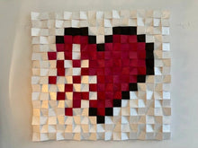 Load image into Gallery viewer, Love is in the Air Wood Mosaic Wall Decor