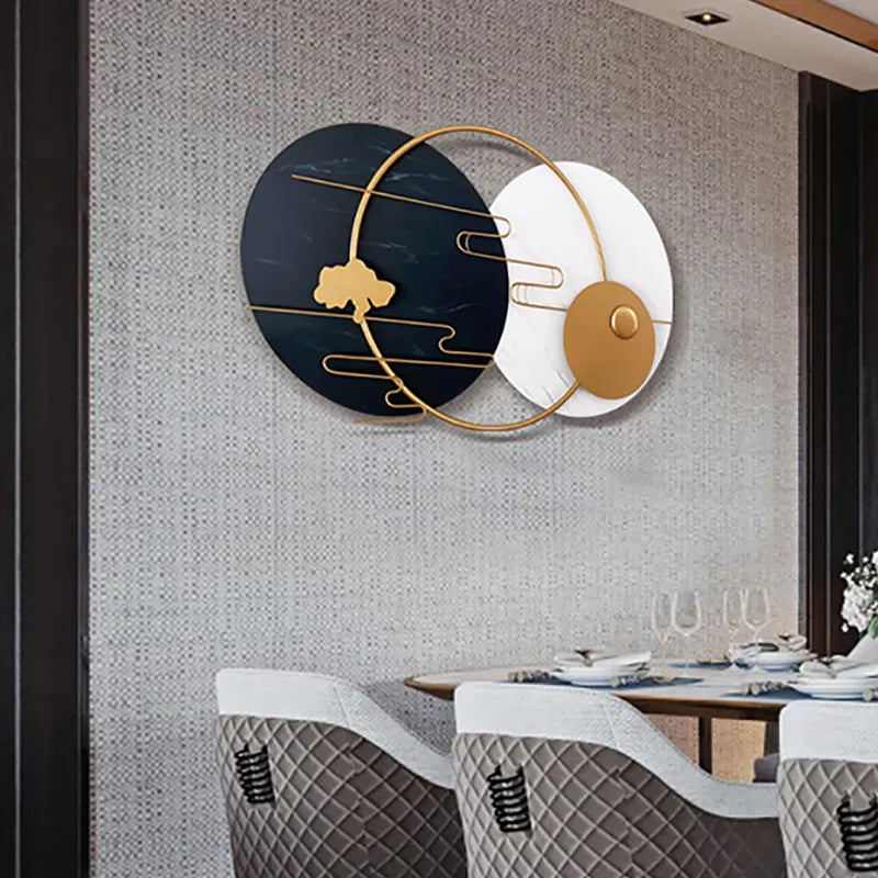 Round Metal Wall Decor Modern & Contemporary Wall Art | Round Tree
