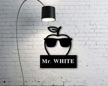 Load image into Gallery viewer, Personalized Teacher Sign Wall Decor