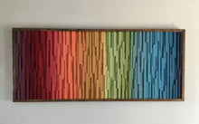 Load image into Gallery viewer, Pleasant Of Mind Plank Wood Mosaic Wall Decor