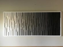 Load image into Gallery viewer, SHADES OF GREY WOOD MOSAIC WALL DECOR