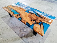 Load image into Gallery viewer, Stunning Sea Wave Epoxy Resin Dining Table
