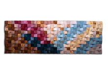 Load image into Gallery viewer, Source Of Excitement Wood Mosaic Wall Decor