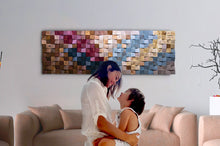 Load image into Gallery viewer, Source Of Excitement Wood Mosaic Wall Decor