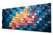 Load image into Gallery viewer, Eyes On The Stars Wood Mosaic Wall Decor