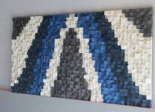 Load image into Gallery viewer, WONDERFULL ROCKY MOUNTAINS WOOD MOSAIC WALL DECOR