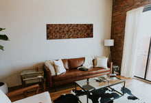 Load image into Gallery viewer, VINTAGE BURNT WOOD MOSAIC WALL DECOR