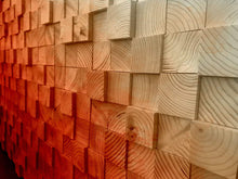 Load image into Gallery viewer, POWER PACKED SUN WOOD MOSAIC WALL DECOR