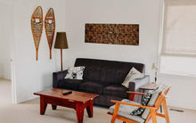 Load image into Gallery viewer, VINTAGE BURNT WOOD MOSAIC WALL DECOR