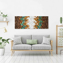 Load image into Gallery viewer, Music wood wall Art Wood Mosaic Wall Decor