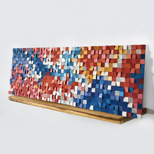 Load image into Gallery viewer, Autumn Time Wood Mosaic Wall Decor