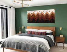 Load image into Gallery viewer, Cosiness Wood Mosaic Wall Decor