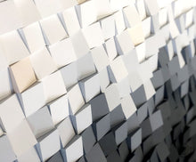 Load image into Gallery viewer, Morning Mist Wood Mosaic Wall Decor