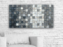 Load image into Gallery viewer, 3D Block Wood Mosaic Wall Decor