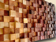 Load image into Gallery viewer, Fall Wood Mosaic Wall Decor