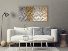 Load image into Gallery viewer, Textured Wooden Wood Mosaic Wall Decor