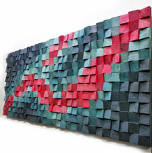 Load image into Gallery viewer, The Red Sea Wood Mosaic Wall Decor