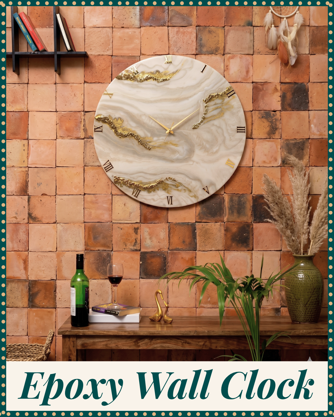Epoxy Resin Wall Clocks