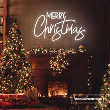 Load image into Gallery viewer, Attractive Merry Christmas Neon Sign
