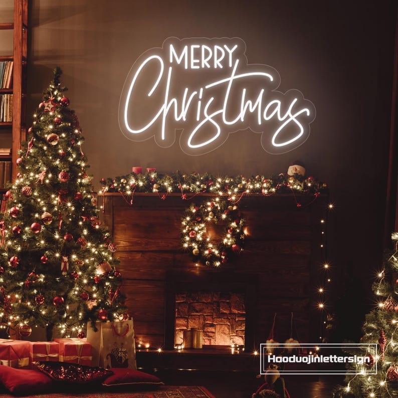 Attractive Merry Christmas Neon Sign