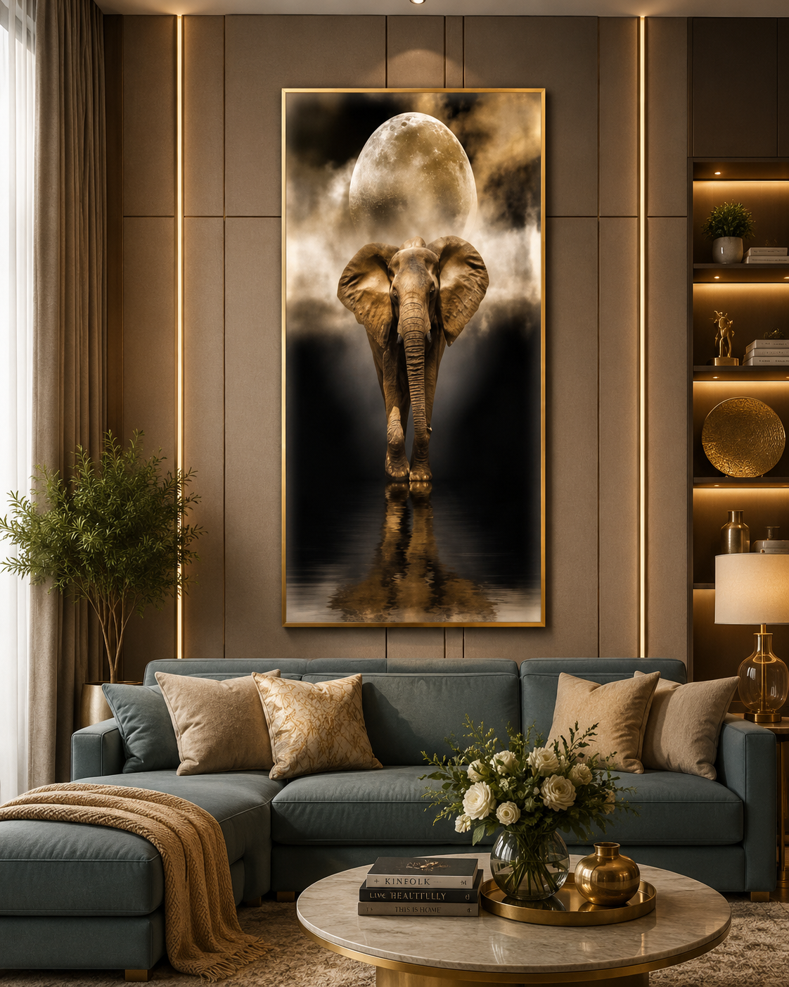 Magnetic Aura Crystal Painting With LED