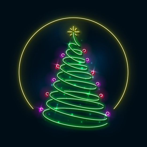 Christmas Tree Neon Sign