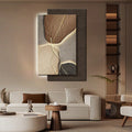 Luminous Leaf Elegance Painting