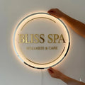 Custom Clear Acrylic Sign with Led Neon Light