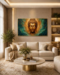 Lord Buddha Crystal Painting With LED