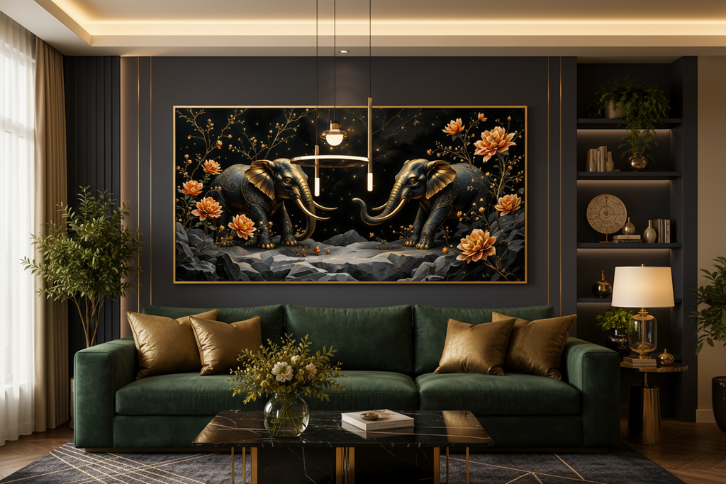 Aesthetic Bonding Crystal Painting With LED