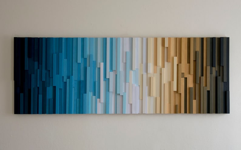 Show Stopper Wood Mosaic Wall Decor