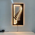 Metal LED Leaf Wall Hanging