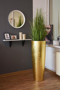 Elegant Golden Plant Stand for Indoors Modern Flower