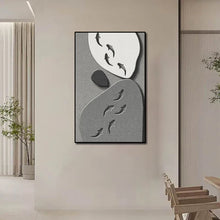 Load image into Gallery viewer, Oceanic Whispers: Abstract Fish Dance
