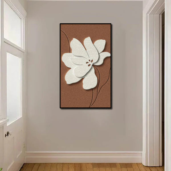Pure Elegance: The White Blossom Painting