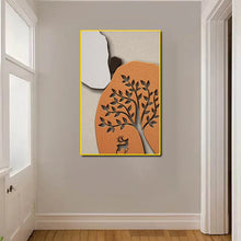 Load image into Gallery viewer, Autumn Serenity A Deer Under the Tree
