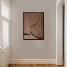 Load image into Gallery viewer, Abstract Brown Flow Painting
