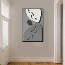 Load image into Gallery viewer, Oceanic Whispers: Abstract Fish Dance
