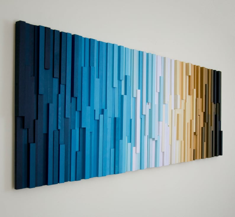 Show Stopper Wood Mosaic Wall Decor