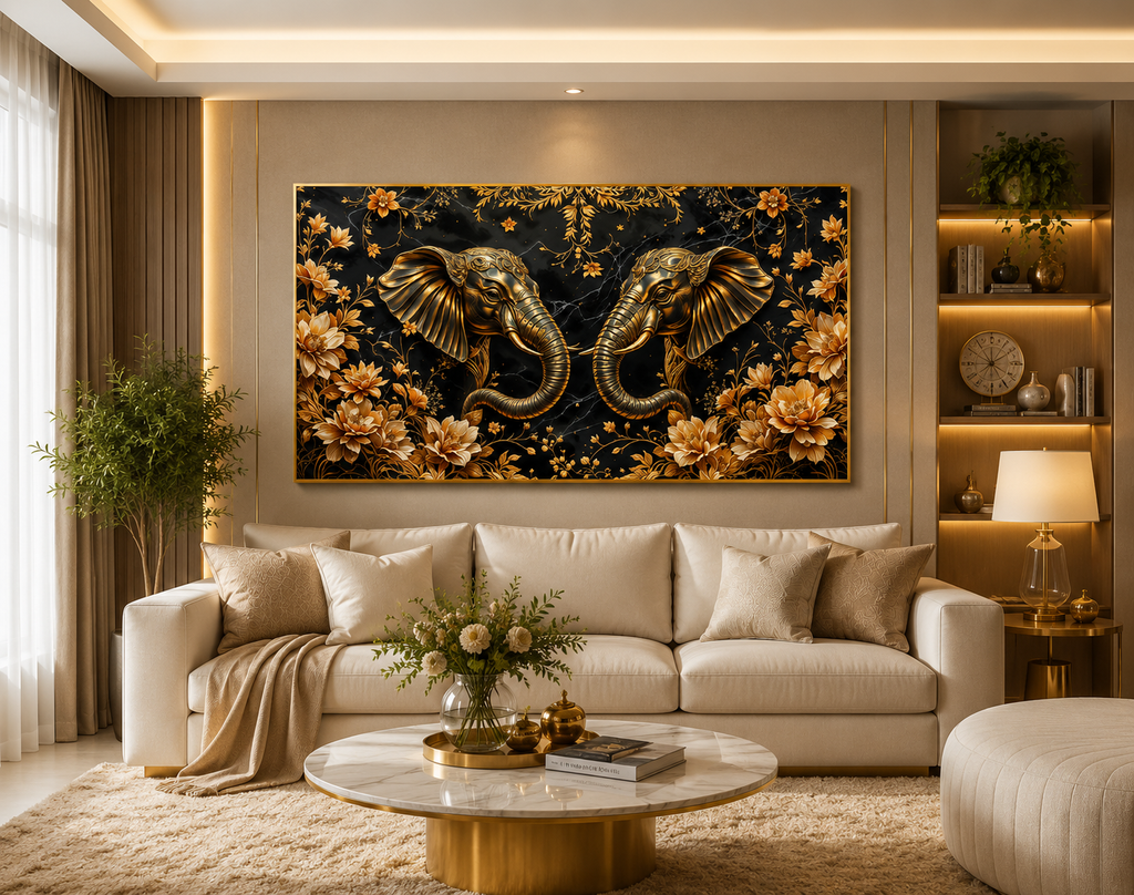 Sacred Bond Crystal Painting With LED