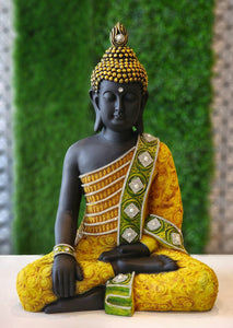 Lord Buddha Meditation Decoration Idol Statue Showpiece