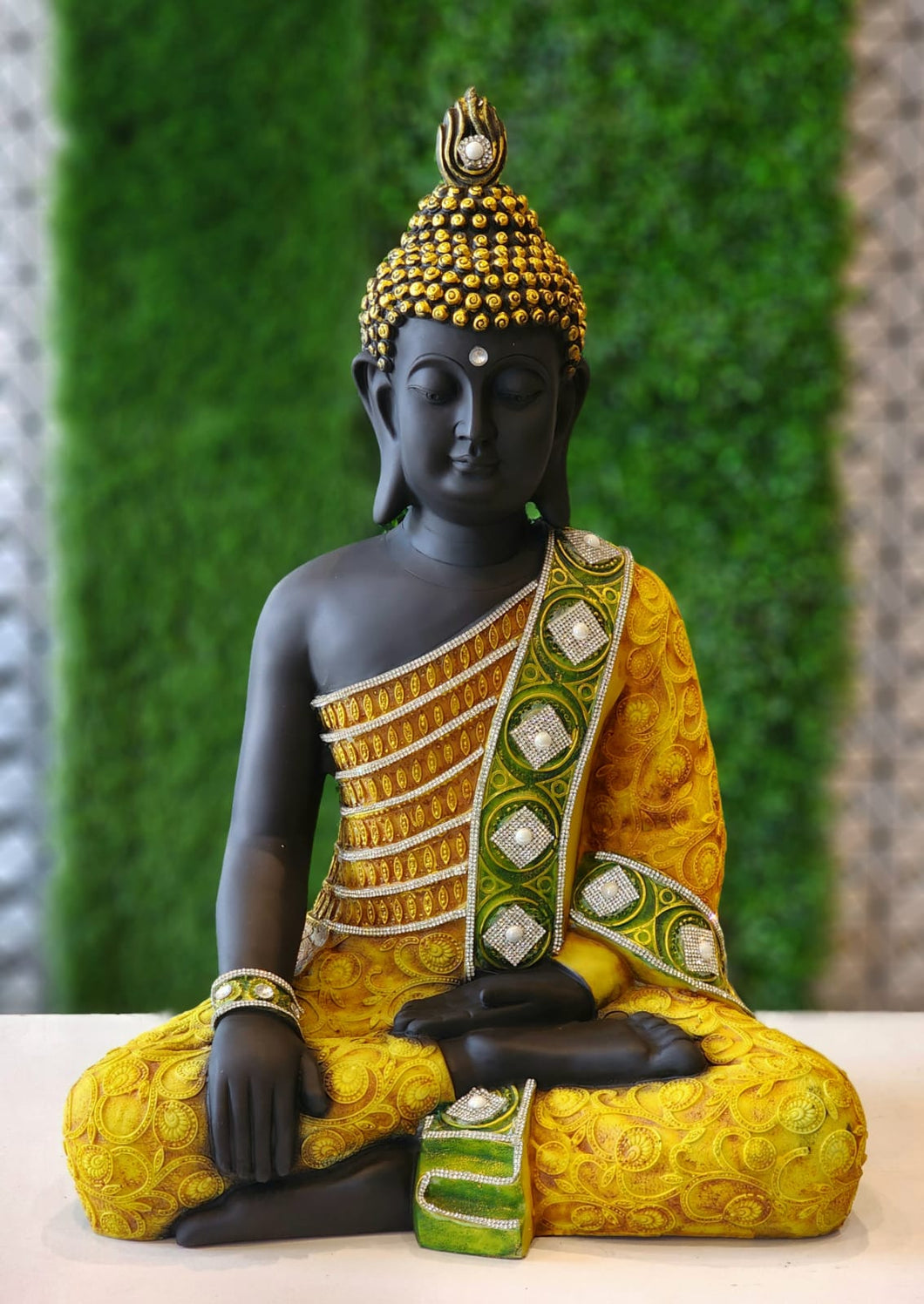 Lord Buddha Meditation Decoration Idol Statue Showpiece