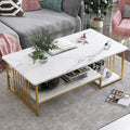 Unique White Coffee Table With Storage