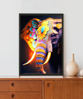 Devine Elephant Acrylic LED Light Wall Art